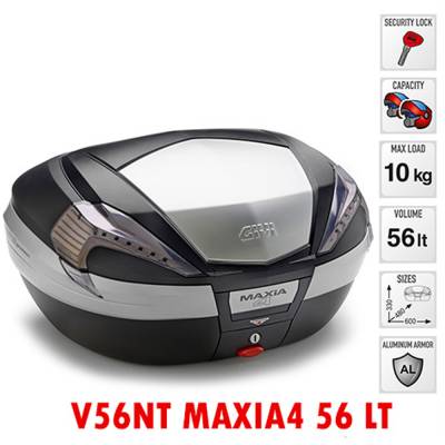 V56NT + 1111FZ + M7 Topcase V56NT MAXIA 4 + Fixing Kit 1111FZ For HONDA NC 700 750 S / X 2012 > 2015