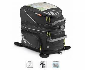 GIVI EA103B magnetic tank bag divisible and expandable 25 + 15 lt