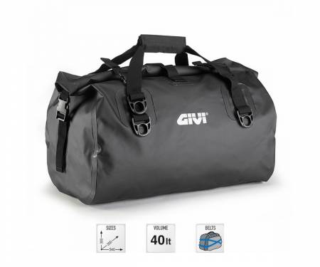EA115BK GIVI EA115GR waterproof saddle bag 40 lt, black