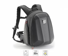 GIVI ST606 backpack with thermoformed shell and with a capacity of 22 liters.
