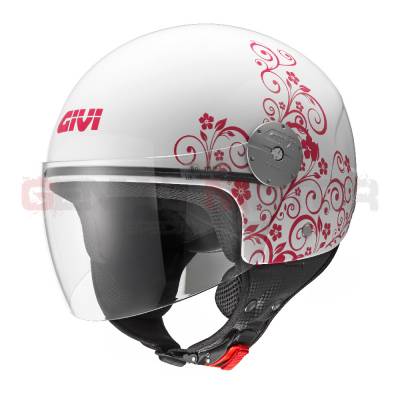 Givi Helm Frau D-jet 10.7 Jet Helmet Nouveau Pink H107FANPK