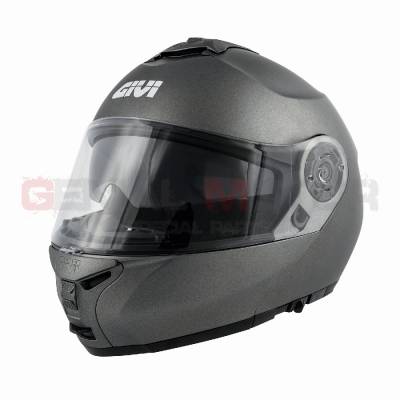 Casco Uomo X20 Expedition Moto Givi Helmet Apribile Titanio Opaco HX20BG768