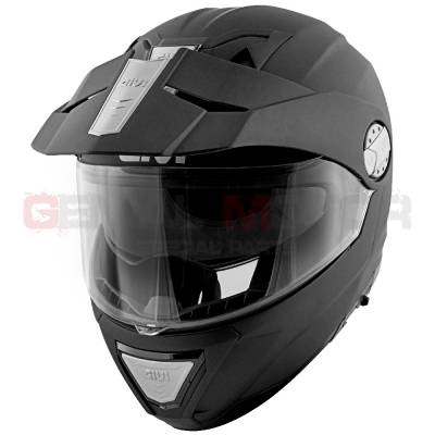 Casco Hombre Dual Sport Canyon Moto Givi Helmet Flip-up Negro Matt HX33BN900