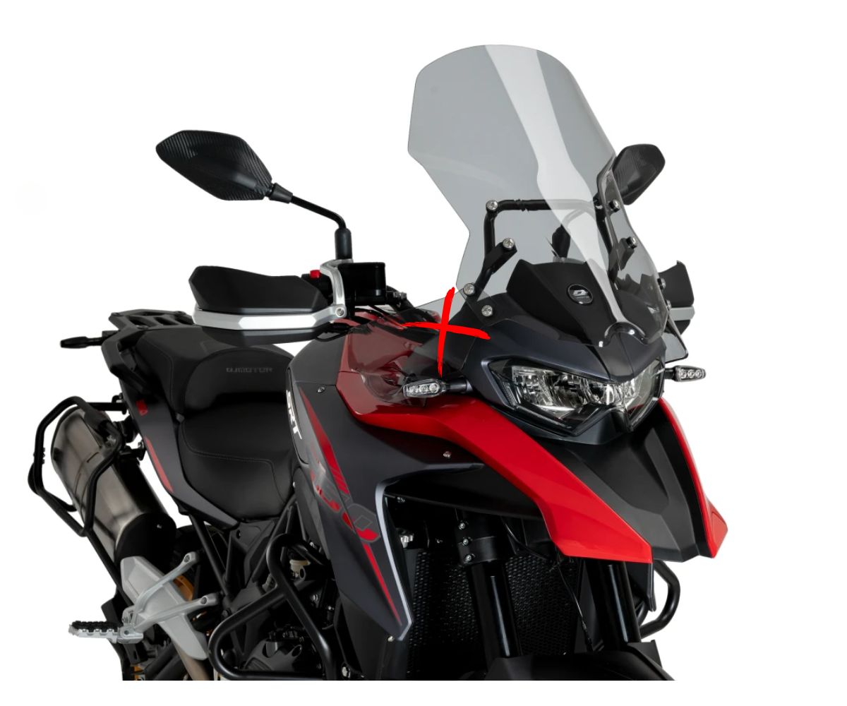 Cupolini Benelli TRK 502 e TRK 502X