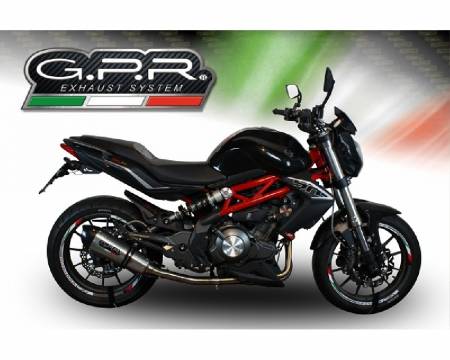 BE.8.GPAN.TO Exhaust Muffler GPR GPE ANN.TITANIUM Approved BENELLI BN 302 2015 > 2016