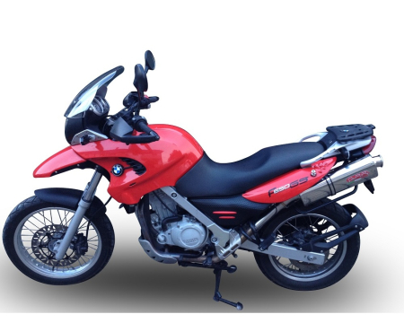 GPR Scarico Omologato Satinox Per BMW R 1150 GS (1999-03) E Adventure (2002-04) - Terminale In Acciaio Inox Con DBKILLER - 5