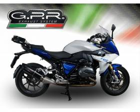 Exhaust Muffler GPR FURORE NERO Approved BMW R 1200 RS LC 2015 > 2016