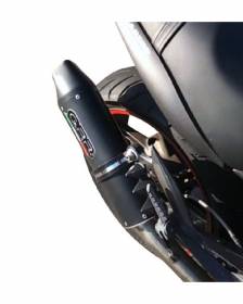 2 Exhaust Mufflers GPR FURORE NERO Approved CAGIVA V-RAPTOR 1000 2000 > 2002