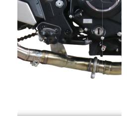 Tubo no Kat GPR Decatalizzatore Racing Inox 304 satinato per Cf Moto 700 CL-X Heritage 2022 > 2024