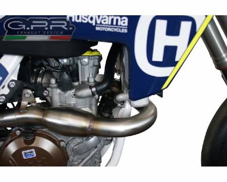 CO.HU.38.FUNE Scarico Completo GPR FURORE NERO Racing HUSQVARNA FS 450 2016 > 2017