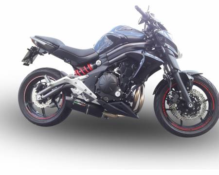 CO.K.163.FUNE Complete Exhaust GPR FURORE NERO Approved KAWASAKI VERSYS 650 2015 > 2016