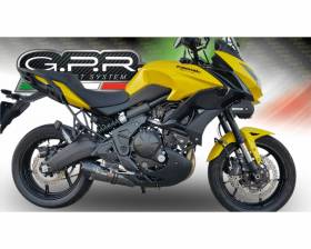 Complete Exhaust GPR GPE ANN.POPPY Approved KAWASAKI VERSYS 650 2015 > 2016