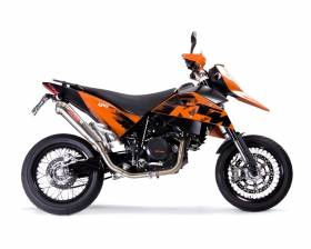 Complete Exhaust GPR POWERCONE EVO Approved KTM SUPERMOTO 690 2007 > 2009