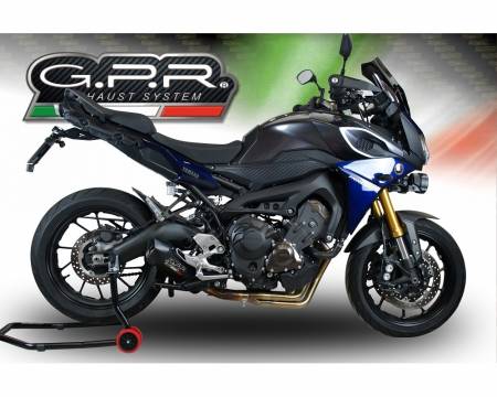 CO.Y.187.FUNE Complete Exhaust GPR FURORE NERO Approved YAMAHA MT-09 TRACER / FJ-09 TRACER 2015 > 2016