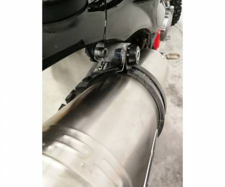 E4.BT.8.CAT.FP4 Matt Black GPR Exhaust Muffler Furore Evo4 Poppy Catalyzed for Beta Alp 4.0 2018 > 2020