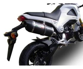 Tubo de Escape GPR Furore Nero Aprobado Nerón opaco para Honda Msx - Grom 125 2018 > 2020