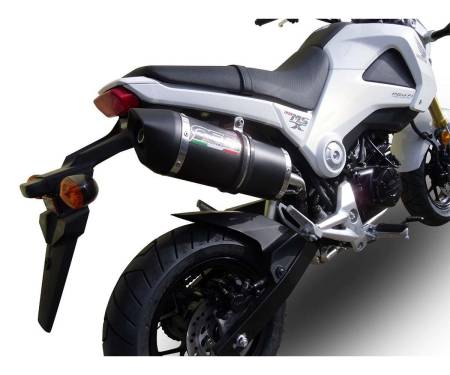 E4.H.233.FUNE Exhaust Muffler GPR Furore Nero Approved Matte black for Honda Msx - Grom 125 2018 > 2020