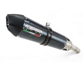 Exhaust Muffler GPR Gpe Ann. Poppy Approved Glossy carbon look for Honda Msx - Grom 125 2018 > 2020