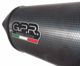 Matt Black GPR Full System Exhaust Furore Evo4 Poppy Catalyzed for Yamaha Xsr 700 e4 2017 > 2020