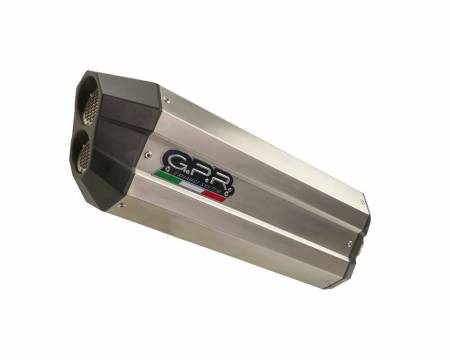 E4.BMW.97.SOTIT Exhaust Muffler GPR SONIC TITANIUM Approved BMW R 1200 RS LC 2017 > 2019
