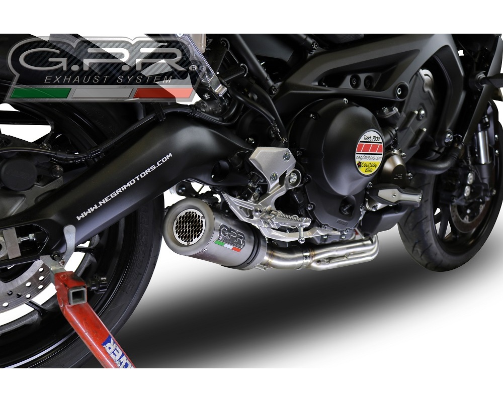 Complete Exhaust Gpr M3 Inox Catalyzed Yamaha Mt-09 / Fz-09, 2017