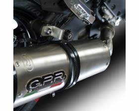 Exhaust Muffler GPR M3 INOX Approved KAWASAKI VERSYS 1000 I.E. 2017 > 2018
