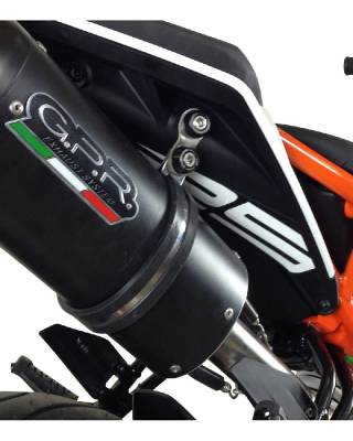 E4.KTM.83.CAT.M3.BT Exhaust Muffler GPR M3 BLACK TITANIUM