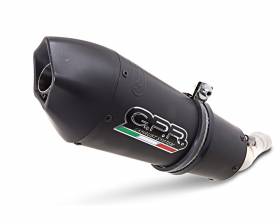 Tubo de Escape GPR GP EVO4 BLACK TITANIUM Catalizado MV AGUSTA F3 675 2017 > 2020