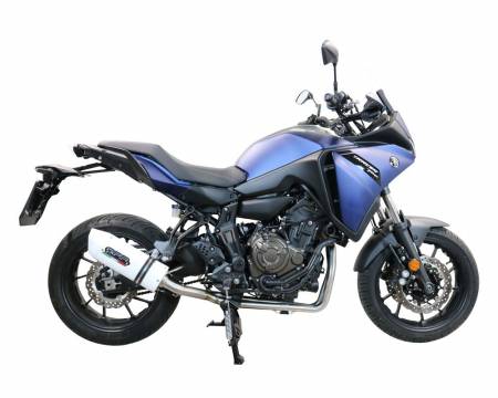 E4.Y.198.CAT.ALBE4 Complete Exhaust GPR ALBUS EVO4 Catalyzed YAMAHA TRACER 700 2017 > 2019