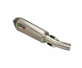 Carbon look GPR Exhaust Muffler GP Evo4 Poppy Approved for Benelli Trk 502 X 2021 > 2024