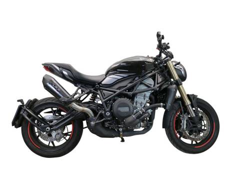 E5.BE.21.GPAN.PO Exhaust Muffler GPR Gpe Ann. Poppy Approved Glossy carbon look for Benelli 752 S 2022 > 2024