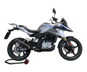 Full System Exhaust GPR M3 Black Titanium Approved Matte black for Bmw G 310 Gs 2022 > 2024
