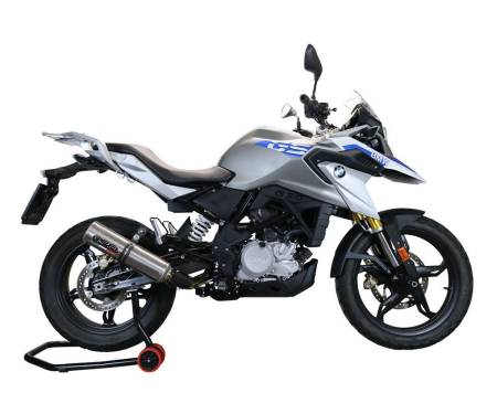 E5.BM.CAT.106.M3.INOX Full System Exhaust GPR M3 Inox Approved Satin 304 stainless steel for Bmw G 310 Gs 2022 > 2024