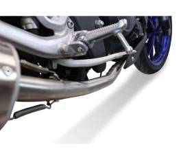 Full System Exhaust GPR Satinox Approved Satin 304 stainless steel for Yamaha Mt 125 2021 > 2023