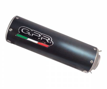 E5.CO.Y.219.CAT.M3.PP Brushed Stainless steel GPR Full System Exhaust M3 Poppy Catalyzed for Yamaha Fj-09 2021 > 2023