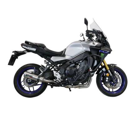E5.CO.Y.230.CAT.M3.INOX Full System Exhaust GPR M3 Inox Approved Satin 304 stainless steel for Yamaha Tracer 900 Fj-09 Tr 2021 > 2024