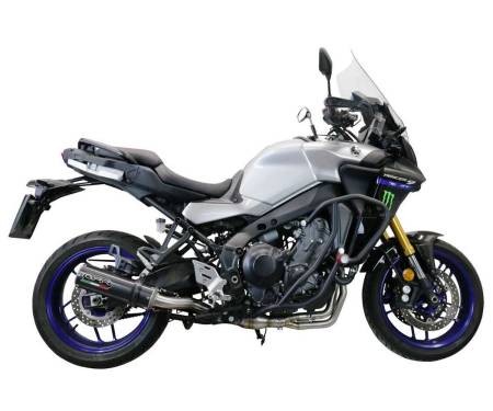 E5.CO.Y.230.CAT.M3.PP Full System Exhaust GPR M3 Poppy Approved Satin 304 stainless steel for Yamaha Tracer 900 Fj-09 Tr 2021 > 2024