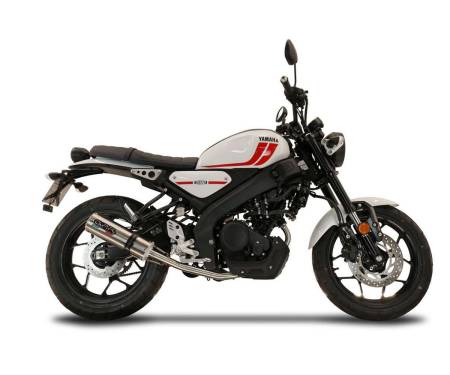 E5.CO.Y.231.CAT.M3.IT Full System Exhaust GPR M3 Inox Approved Satin 304 stainless steel for Yamaha XSR 125 2021 > 2023