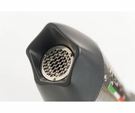 Carbon look GPR Exhaust Muffler GP Evo4 Poppy Approved for Suzuki Gsx-S 1000 F 2021 > 2024