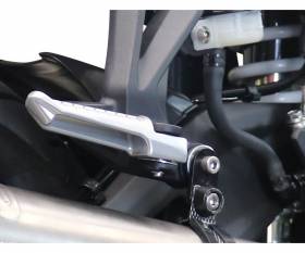 White glossy GPR Exhaust Muffler Albus Evo4 Approved for Voge Brivido 500 R 2021 > 2023