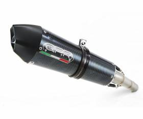 Carbon look GPR Exhaust Muffler GP Evo4 Poppy Catalyzed for Voge Valico 650 Dsx 2021 > 2023