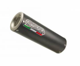 Exhaust Muffler GPR M3 Black Titanium Approved Fantic Motor XEF 125 Competition 4t e5 2021 > 2023