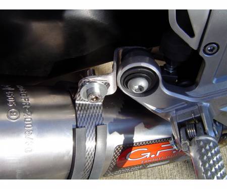 H.162.FUPO Mattschwarz Auspuff Schalldampfer GPR Furore Poppy Katalysiert fur Honda Cbr 1000 Rr 2008 > 2011