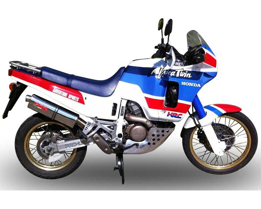 GPR Italia Scarico Moto Trioval K.29.TRI Omologato Per Kawasaki KLR 650 (1988-2005)