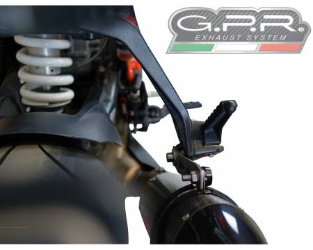 KTM.78.DE Auspuff Schalldampfer GPR DEEPTONE INOX Genehmigt KTM SUPERDUKE 1290 R 2014 > 2016