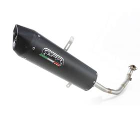 Full System Exhaust GPR Furore Nero Racing Matte black for Kymco X-Town 125 2021 > 2023