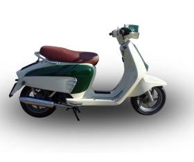 Full System Exhaust GPR Ultracone lucido Approved Polished 304 stainless steel for Lambretta Lambretta 125 - 150 Milano 2012 > 2014