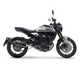 semi-complete Exhaust GPR Furore Evo4 Nero Approved Matte black for Moto Morini Seiemezzo Str 2022 > 2024