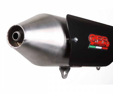 QUA.5.CAT.BOMB Komplette Auspuffanlage GPR Power Bomb Racing fuer Quadro QV 3 2011 > 2013