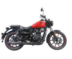 Exhaust Muffler GPR Ultracone Nero Approved Black stainless steel for Royal Enfield Meteor 350 2021 > 2024